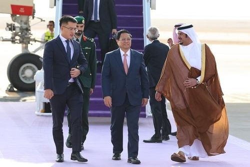 Thủ tướng Phạm Minh Chính tới Thủ đô Riyadh, bắt đầu chuyến công tác tại Saudi Arabia