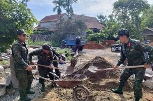 Những mái ấm thắm tình đồng đội