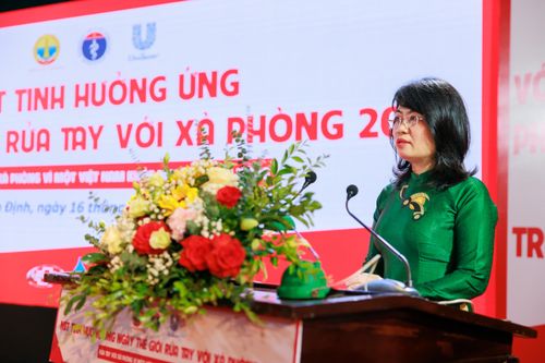 Rửa tay với xà phòng - Vì một Việt Nam khỏe mạnh