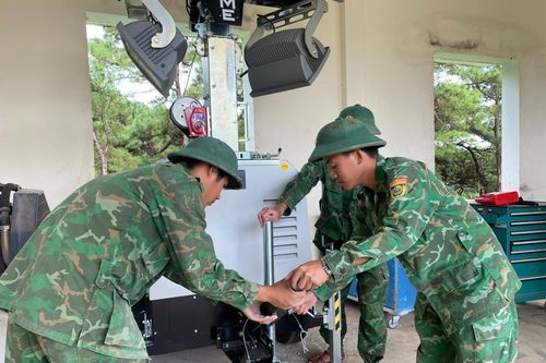 Người lính nhiệt huyết, tận tụy với công việc