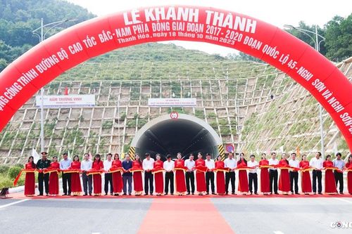 Khánh thành hai cao tốc Quốc lộ 45 - Nghi Sơn và Nghi Sơn - Diễn Châu