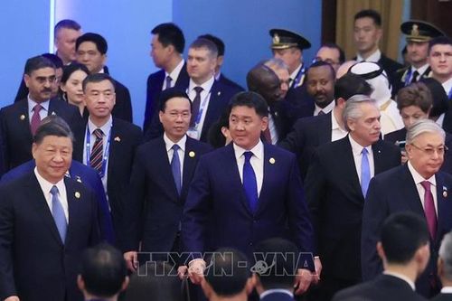 Chủ tịch nước Võ Văn Thưởng dự Lễ khai mạc Diễn đàn hợp tác Vành đai và Con đường