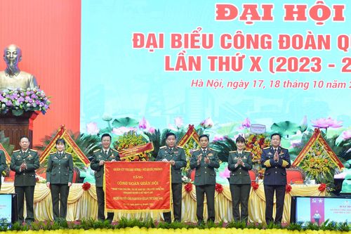 Khai mạc Đại hội đại biểu Công đoàn Quân đội lần thứ X