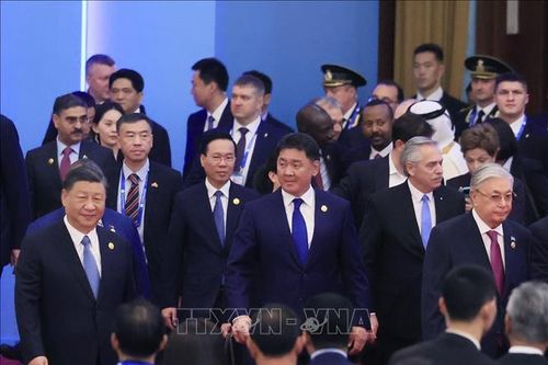 Chủ tịch nước dự Lễ khai mạc Diễn đàn cấp cao Vành đai và Con đường