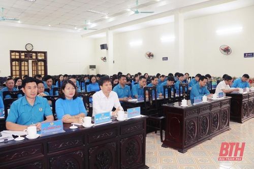 Hội nghị Ban Chấp hành Liên đoàn Lao động tỉnh Thanh Hóa lần thứ hai, khóa XX, nhiệm kỳ 2023 – 2028