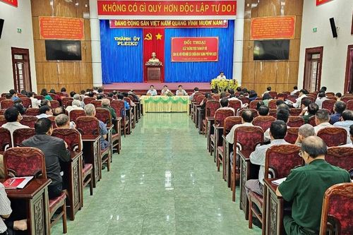 Pleiku tăng cường đối thoại để tháo gỡ vướng mắc từ cơ sở