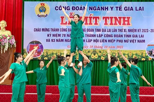 Thi dân vũ thể thao ngành Y tế: Sôi động, hấp dẫn