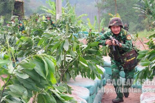 Bộ đội Biên phòng tỉnh diễn tập chiến thuật cấp đồn biên phòng năm 2023