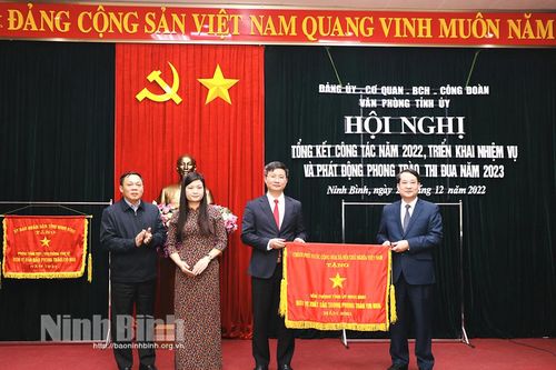 Văn phòng Tỉnh ủy Ninh Bình tích cực đổi mới theo hướng chuyên nghiệp, hiện đại, đáp ứng yêu cầu, nhiệm vụ được giao
