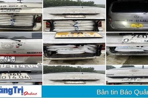 Đakrông: Bắt giữ 36 tấn đường nhập lậu vận chuyển trên 9 ô tô