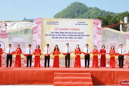Khánh thành các công trình tôn tạo Đền thờ vua Lê Thái Tông