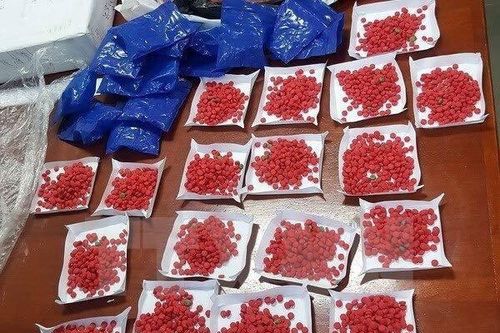Phát hiện hơn 2.000 viên ma túy trong hộp cháo sen Bát Bảo