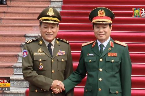 Hợp tác quốc phòng giữa hai nước Việt Nam - Campuchia