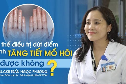 Khỏe đẹp 24h: Có thể điều trị dứt điểm bệnh tăng tiết mồ hôi không?