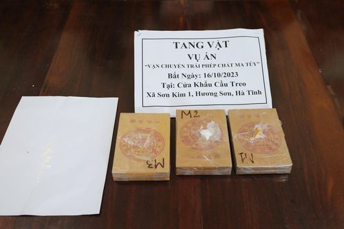 Bắt giữ người phụ nữ 'cõng' 3 bánh heroin từ Lào về Việt Nam
