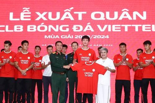 CLB Viettel đặt mục tiêu cạnh tranh ngôi vô địch tại V.League năm 2023 - 2024
