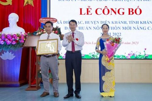 Khánh Hòa: Xã Diên Lạc đạt chuẩn nông thôn mới nâng cao năm 2022
