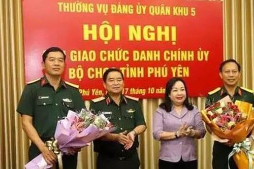 Bổ nhiệm nhân sự Ủy ban Kiểm tra Đảng ủy Quân khu, Chính ủy Bộ Chỉ huy quân sự tỉnh
