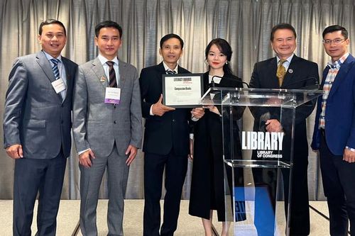 Thư viện Quốc hội Hoa Kỳ trao giải thưởng cho chương trình Ngôi nhà Trí tuệ của Việt Nam