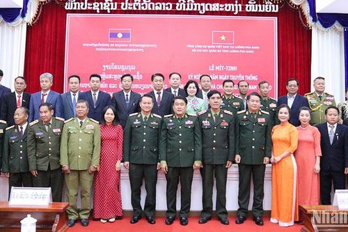 Kỷ niệm 74 năm Ngày truyền thống quân tình nguyện và chuyên gia Việt Nam tại Lào