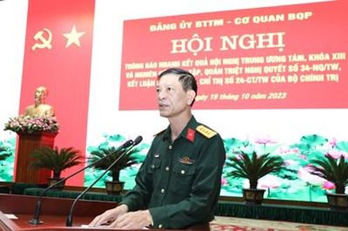 Vận dụng hiệu quả các nghị quyết, kết luận, chỉ thị của Trung ương vào thực tiễn