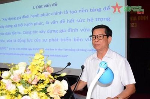 Bộ Tổng Tham mưu: Truyền thông kiến thức, kỹ năng xây dựng gia đình hạnh phúc, phòng, chống bạo lực gia đình