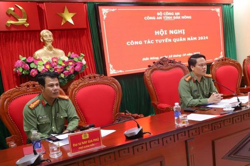 Công an Đắk Nông triển khai công tác tuyển quân năm 2024