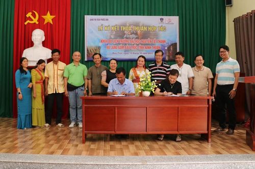 Hỗ trợ phát triển du lịch cộng đồng tại Ninh Thuận