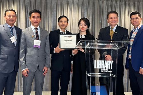 Dự án học tập suốt đời của Việt Nam được Thư viện Quốc hội Mỹ vinh danh