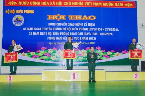 BĐBP Quảng Bình tổ chức thành công Hội thao bóng chuyền vòng bán kết khu vực I năm 2023
