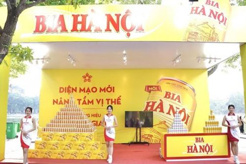 Các gian hàng đặc sắc của Bia Hà Nội góp mặt tại sự kiện Festival Thủ đô 2023
