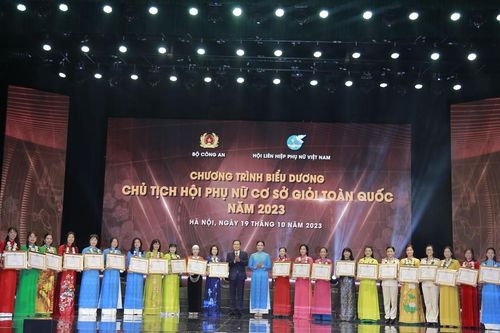 Biểu dương hơn 290 Chủ tịch Hội Phụ nữ cơ sở tiêu biểu xuất sắc năm 2023