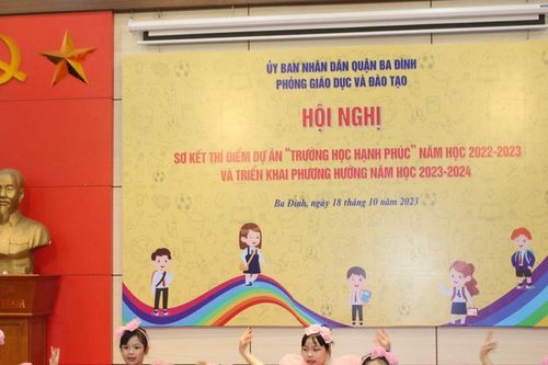Học sinh thích đến trường, được khẳng định bản thân qua dự án 'Trường học hạnh phúc'