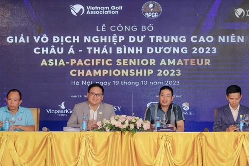 Việt Nam đăng cai giải golf nghiệp dư Trung cao niên châu Á 2023