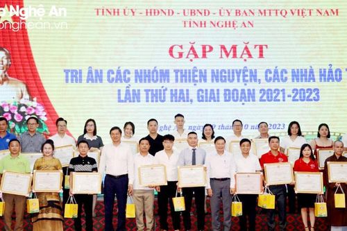 Hơn 230 tỷ đồng ủng hộ công tác an sinh xã hội ở Nghệ An