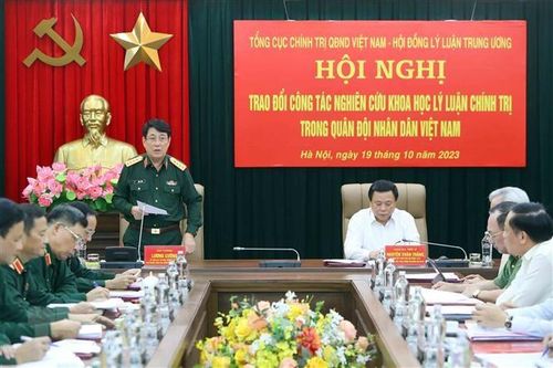 Đẩy mạnh phối hợp nghiên cứu khoa học lý luận chính trị trong Quân đội