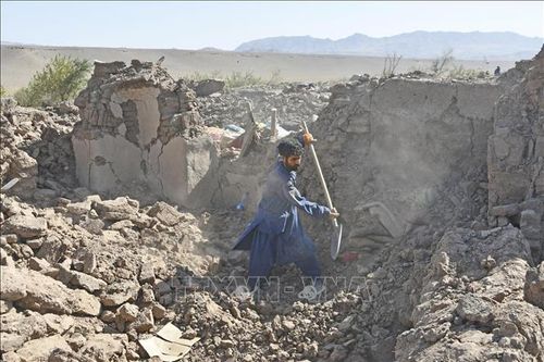 LHQ nỗ lực hỗ trợ nạn nhân động đất ở Afghanistan ứng phó với mùa Đông