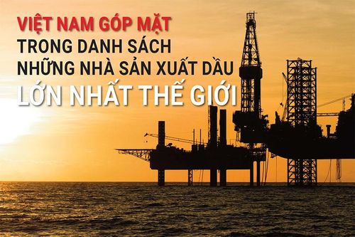 Việt Nam góp mặt trong danh sách những nhà sản xuất dầu lớn nhất thế giới