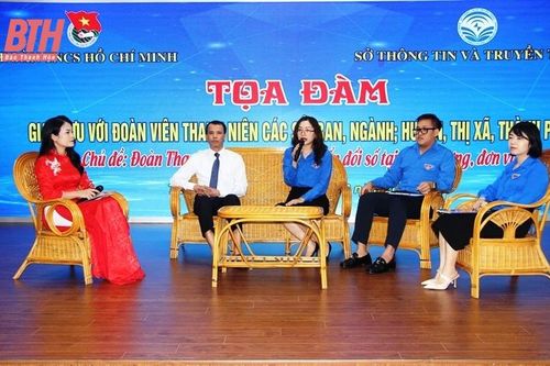 Giao lưu thúc đẩy chuyển đổi số trong đoàn viên, thanh niên