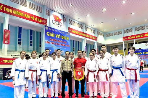 Trương Thị Thương bảo vệ thành công HCV, karate Thanh Hóa giành 6 huy chương tại giải vô địch quốc gia 2023