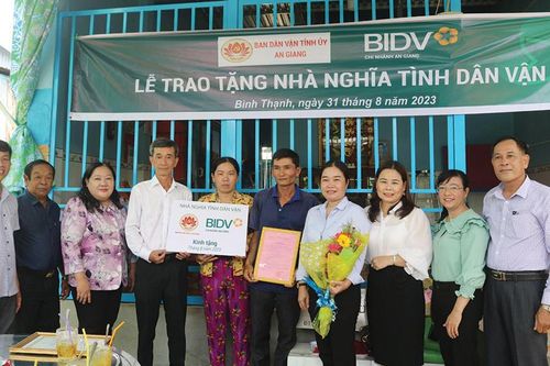 Ấm áp những căn nhà Nghĩa tình dân vận