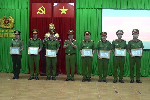 Công an huyện Thoại Sơn cần chủ động, làm tốt tham mưu cấp ủy địa phương các giải pháp đảm bảo an ninh trật tự