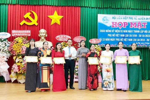 An Phú họp mặt kỷ niệm 93 năm Ngày thành lập Hội Liên hiệp Phụ nữ Việt Nam