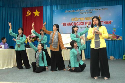 Thư viện tỉnh An Giang tổ chức Cuộc thi chuyên đề 'Tự hào người phụ nữ Việt Nam' năm 2023