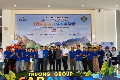 Khai mạc sự kiện 'TG – Toyota Caravan 2023 Hành trình săn mây trên đỉnh Langbiang'