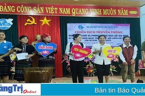 Chiến dịch truyền thông về bình đẳng giới, phòng chống bạo lực gia đình