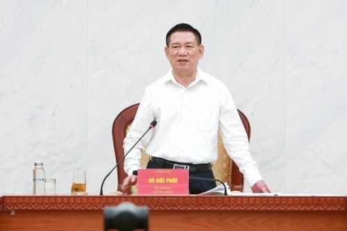 Bộ trưởng Hồ Đức Phớc: 'Tháo gỡ vướng mắc cho các địa phương vì sự phát triển của đất nước'
