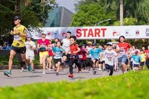 Chạy bộ gây quỹ từ thiện tại BritCham Charity Fun Run 2023