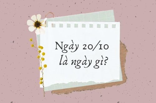 20/10 là ngày gì?