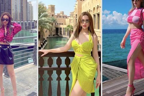 'Chị đẹp' Huyền Baby gu thời trang 'tắc kè', sắc vóc không mỡ thừa ở tuổi 35